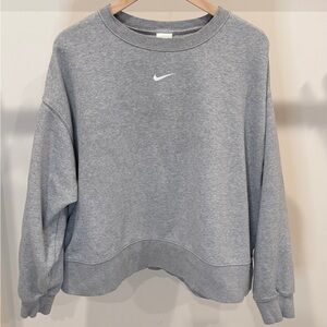 Nike Heather Gray Crewneck Sweatshirt